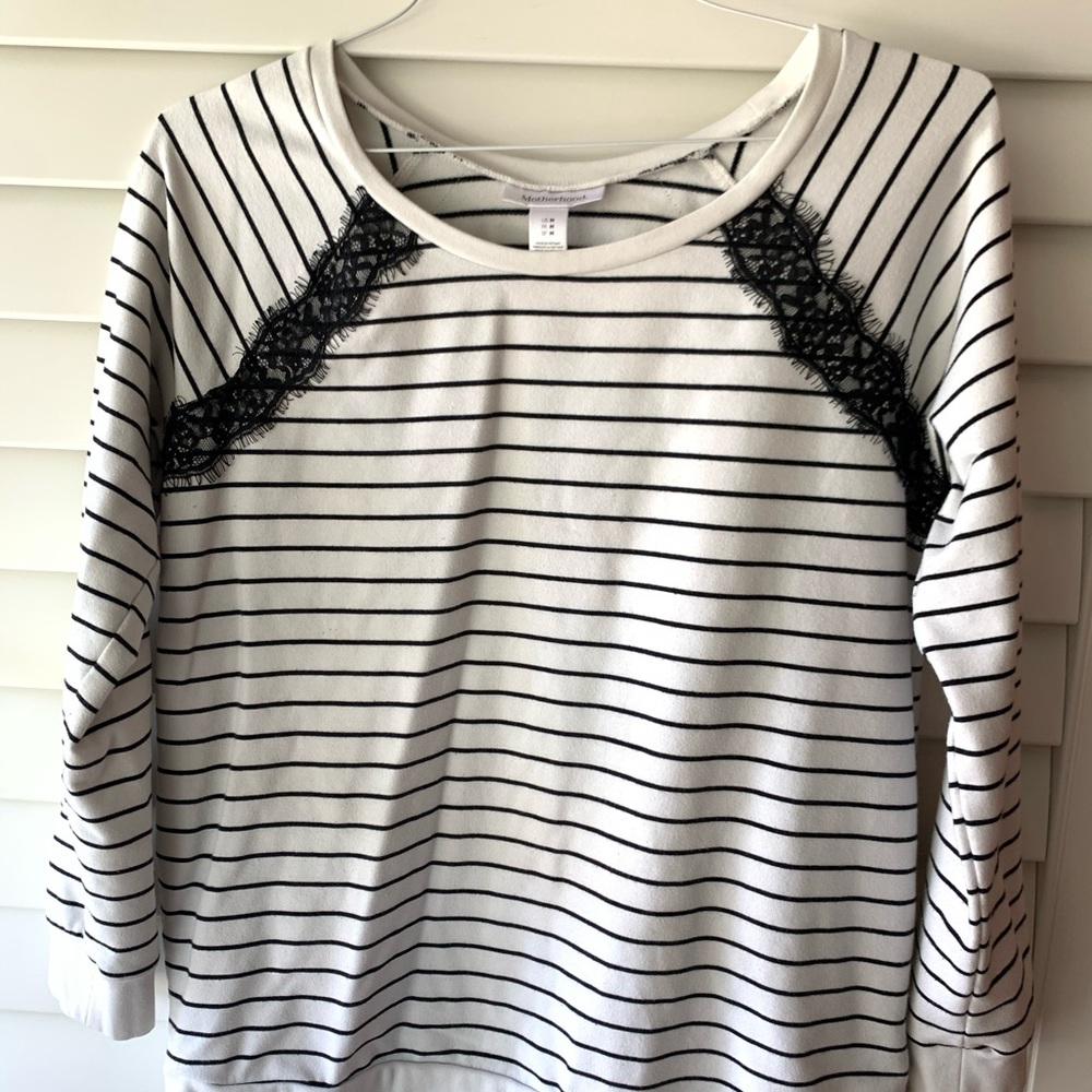 Motherhood maternity sweatshirt